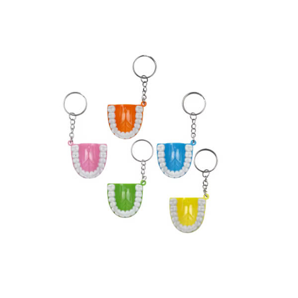 Jaw-Shaped Keychain (1 pc) Img: 202509201