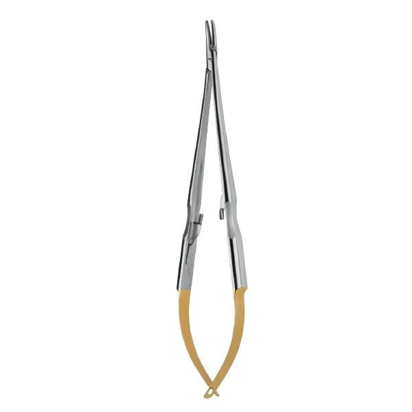 Castroviejo Tungsten Curved Needle Holder (16cm) Img: 201907271