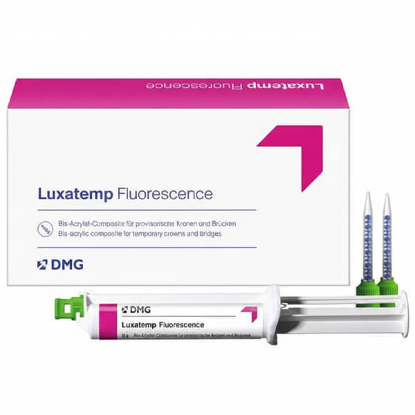 LUXATEMP FLUORESCENCE - Provisional Aesthetic - Auto-mix (15gr) - B1 + 10 tips Img: 202601101