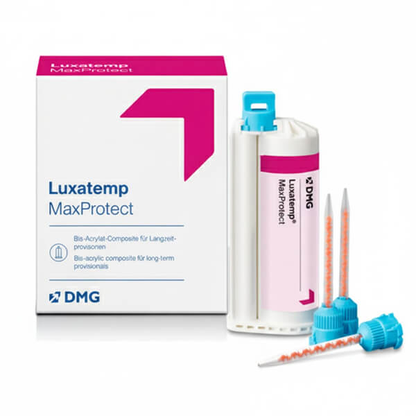 Luxatemp MaxProtect: Self-curing Provisional Material (50 ml + 15 Tips) - A1 Img: 202601101