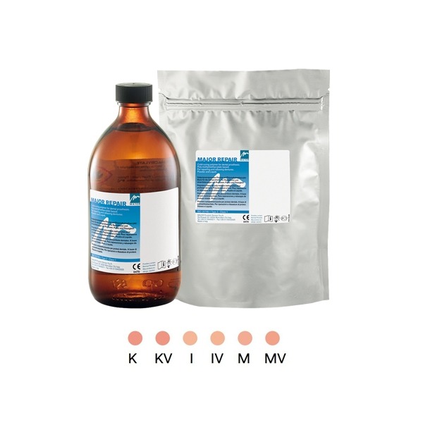 Major Repair: Self Curing Resin Kit (100g + 100ml) - Orange Pink Img: 202305061