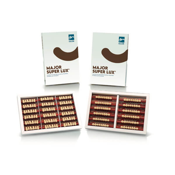 Major Super Lux IVO: Upper Posterior Teeth (8 pcs) - Shape: T11 - Color: 1D Img: 202606131