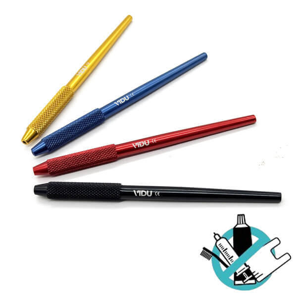 Simple Threaded Color Mirror Handle (8 mm) - AZUL Img: 202509201