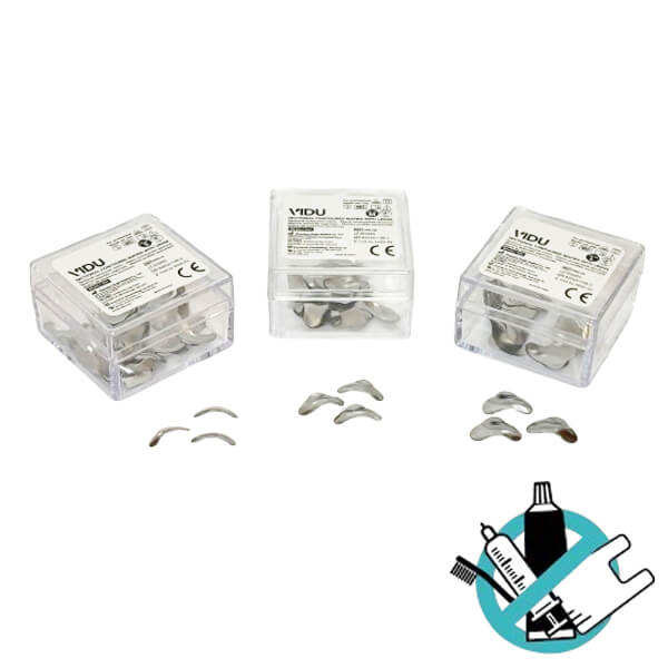 Sectional matrices with wing (50 pcs) - Caixa 50 unidades - S Img: 202509201