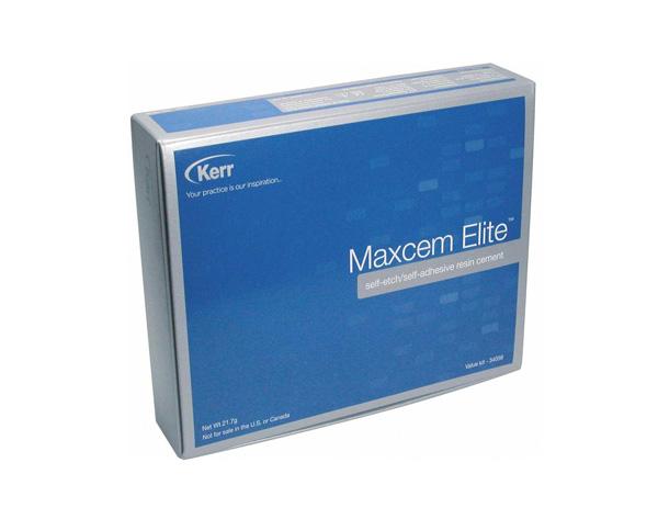 Maxcem Elite: Economy Resin Kit (2 x 5 g syringes + accessories) Img: 202104171