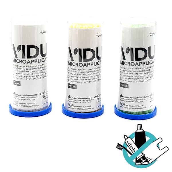 Disposable Micro Applicators (100 pcs) - Regular (Green) Img: 202506141