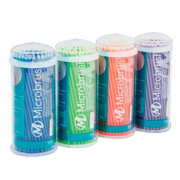 MicroBrush Tube Series: Disposable Mini Applicators (400 pcs) - Regular (Assortment) Img: 202304081