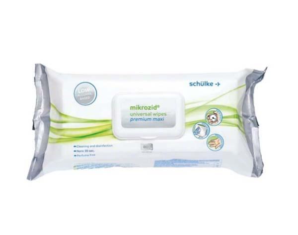 Mikrozid Premium Universal Wipes - 80 premium maxi units Img: 202107101