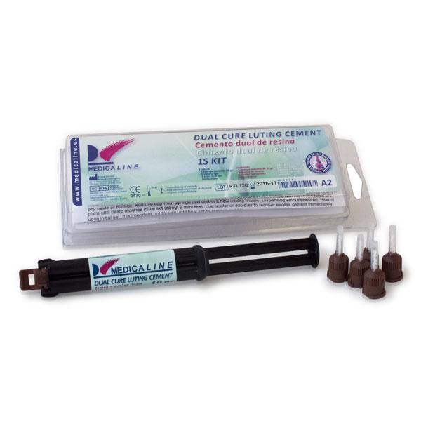 DC RESIN LUTING CEMENT SYRINGE KIT A2 10g MEDICALINE