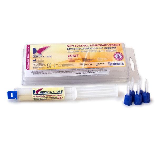 Non - Eugenol Temporary Cement Syringe Kit (6g.) - MEDICALINE