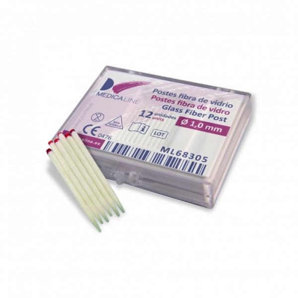 Medicaline Glass Fiber Posts - 1.0mm. 12u. Img: 202208131