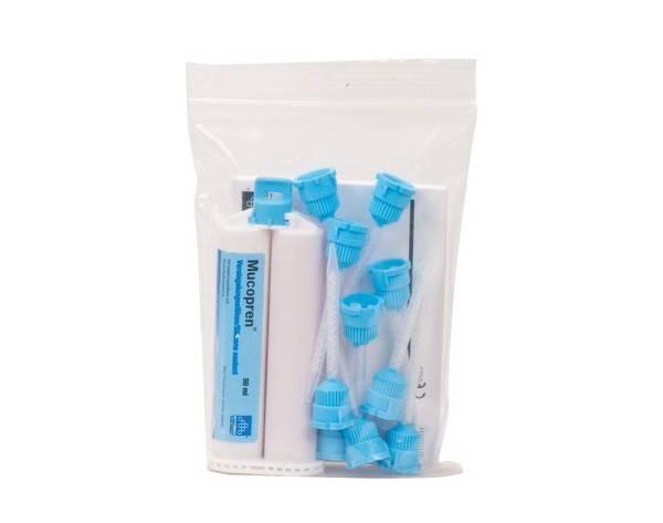 Mucopren: Coating silicone (2 x 50 ml) + 10 mixing tips Img: 202107101
