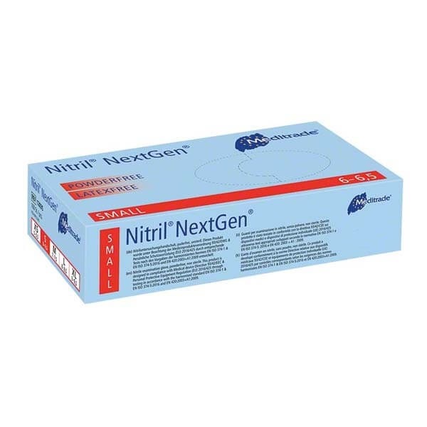 Nitril NextGen: Powder Free Nitrile Gloves (100 pcs) - S Img: 202304081