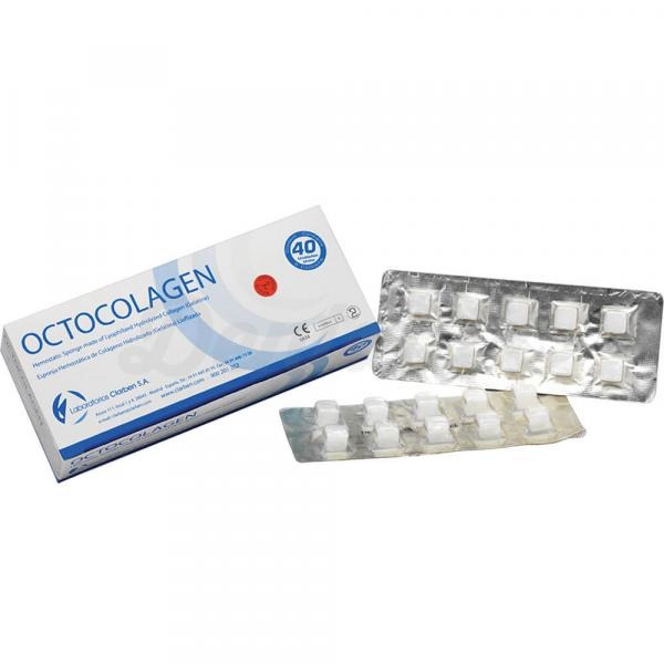 Octocolagen: Haemostatic sponges (40 pcs) - 10 pcs Img: 202411301