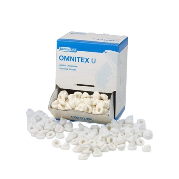OMNITEX U: Universal Latex Cover White (500 pcs.) Img: 202301281