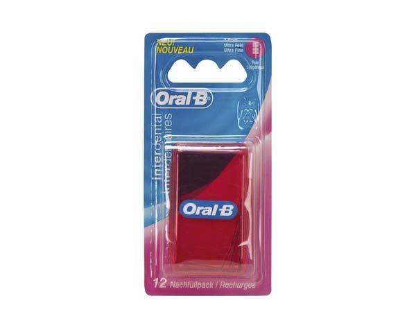 Oral-B Interdental: Replacement Toothbrushes (12 pcs) - ORAL B