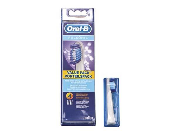Oral-B Pulsonic: Replacement Heads (4 pcs) Img: 202204301