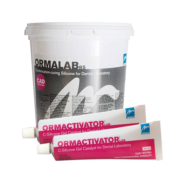 Ormalab 85: Condensation Curing Silicone and Catalyst - 5 kilos Img: 202212241