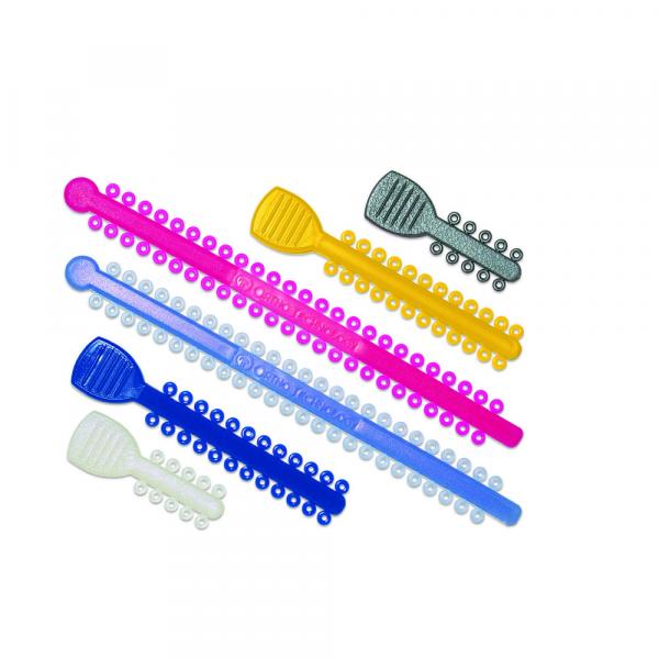 Color elastic bandages for orthodontics (1000u.) ORTHO TECHNOLOGY