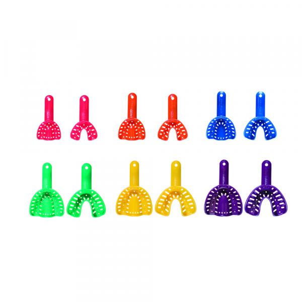DuraLock Plus perforated plastic impression trays (50pcs.) ORTHO