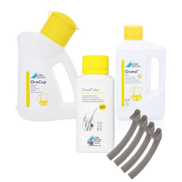 Vacuum Equipment Disinfectant Pack (Orocup + Orotol Plus) Img: 202307011