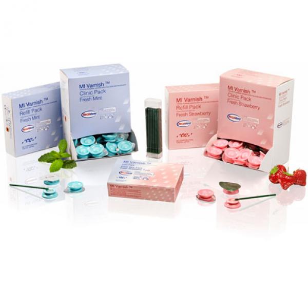 MI VARNISH singledose reinforced fluoride varnish (35pcs/0.5ml) GC