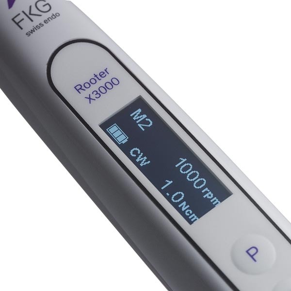 Rooter X3000 Endodontic Motor with Integrated Apex Locator FKG