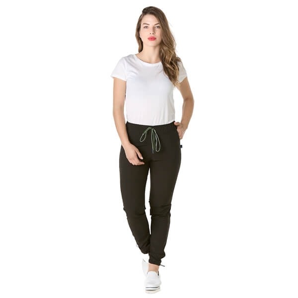 Bansky Women's Antibacterial Repellent Sanitary Trousers - XS - Black Img: 202302111