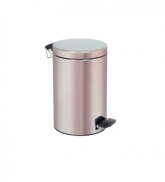 CUBO INMOCLINC cylindrical stainless steel with pedal 12 l Img: 202104171
