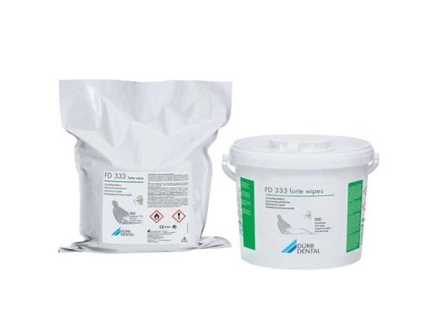 FD 333 Forte Wipes: Disinfecting wipes (100 pcs) - with dispenser Img: 202107101