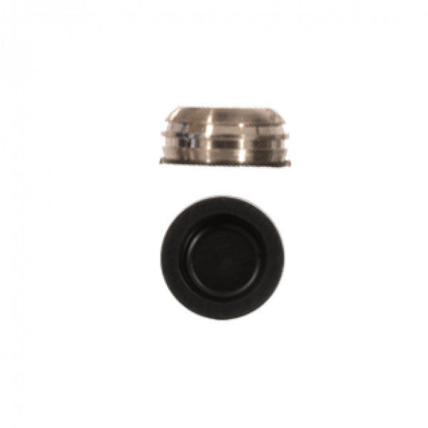 LOCATOR Titanium Denture Cap with Black Processing Male (4 units) Img: 202011141
