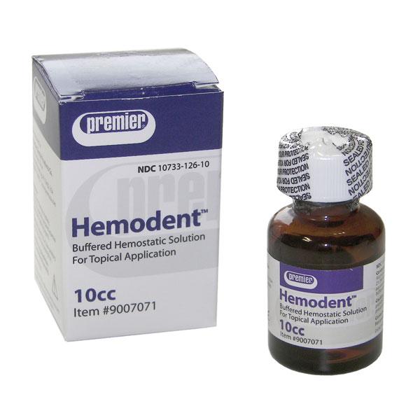 HEMODENT 10cc. ALUMINUM CHLORIDE PREMIER