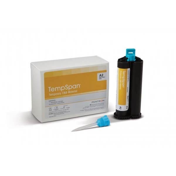 TempSpan TC&amp;B: Material for Bridges and Temporary Crowns (50 ml Cartridge) - A3 Img: 202302111