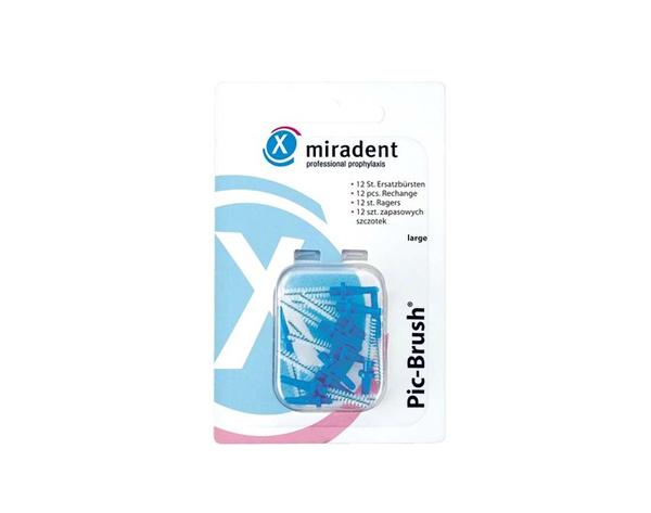 Pic-Brush®: Large Interdental Brushes (Ø 3 mm) - 12 pieces Img: 202107101