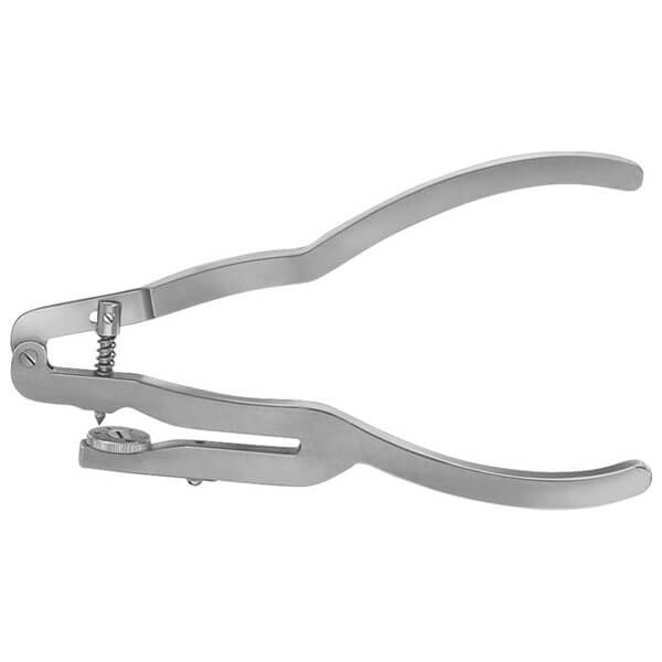 Ivory Rubber Dam Drilling Plier (160 mm) Img: 202508091