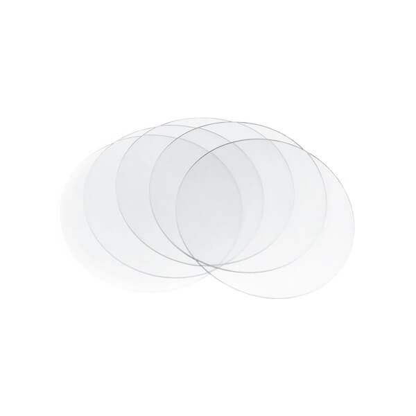 Translucent Thermoformed Soft Sheets - Round 3.0 mm (5 pcs) Img: 202308191