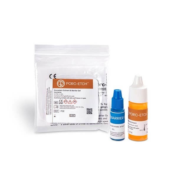 PorcEtch Porcelain Etchant Kit (7 gr Etchant + 3 ml Barrier Gel