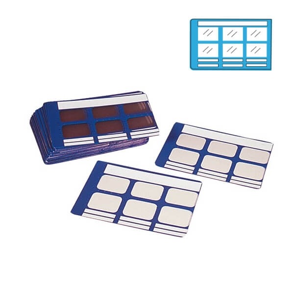 Intraoral X-Ray Holder with 50 Cards  - 6 WINDOWS Img: 202306031