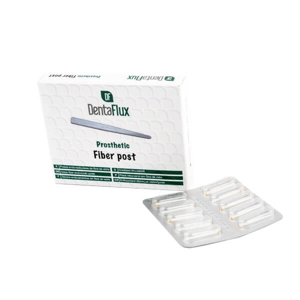 EndoRadicular Fibreglass Posts (10 pcs) DENTAFLUX