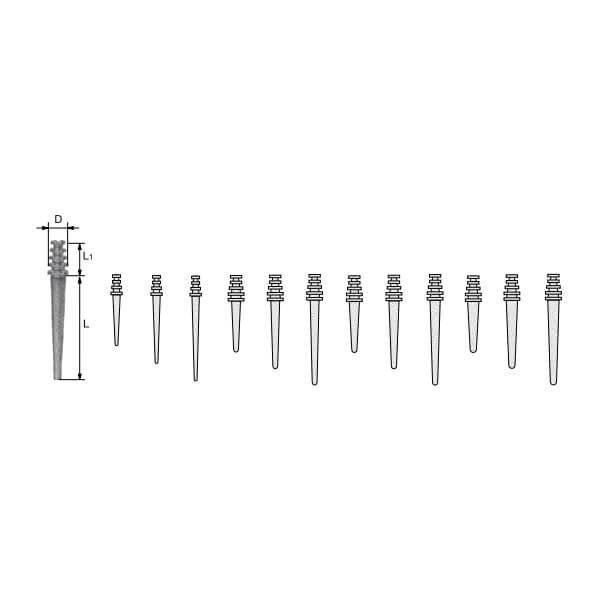 Titanium Root Pins (10 pcs) - 228L12.0.070 Img: 202306031