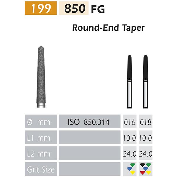 DIAMOND STRAINERS 850-FG Round Tip Cone X5UDS. (850-016 XF YELLOW) Img: 201807031