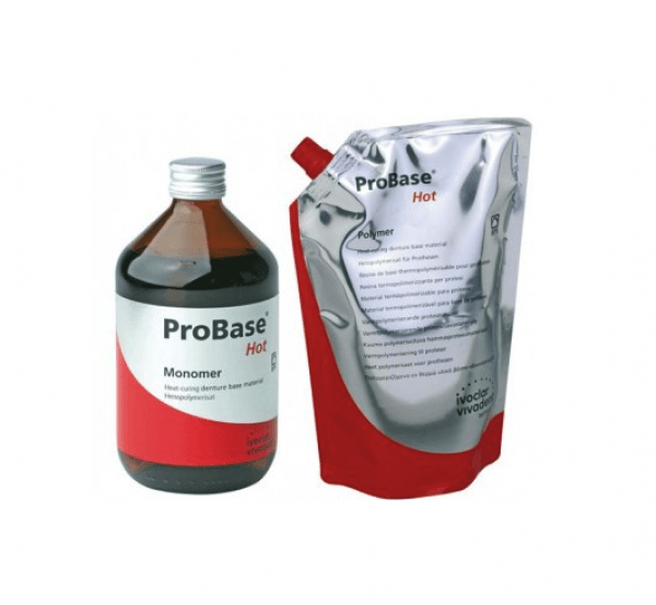 Heat-curing Resin Kit Probase Hot C colourless (5x500g+1 lt ) - kit (2x500g+ 500ml) Img: 201907271