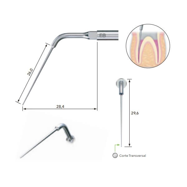 E8 Ultrasonic Endodontic Tips NSK