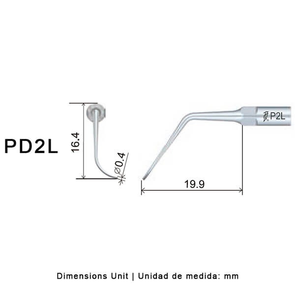 Ultrasonic Tip for Periodontics - PD2L Img: 202304151
