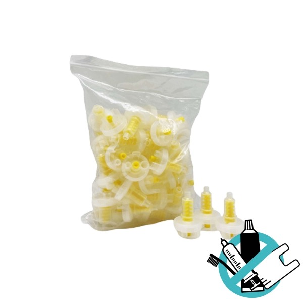 Dynamic: Yellow Mixing Tips (50 pcs) Img: 202210151