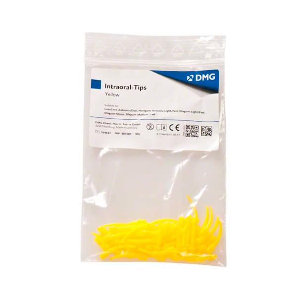Yellow Automix Intraoral Mixing Tips (50 pcs) Img: 202206251