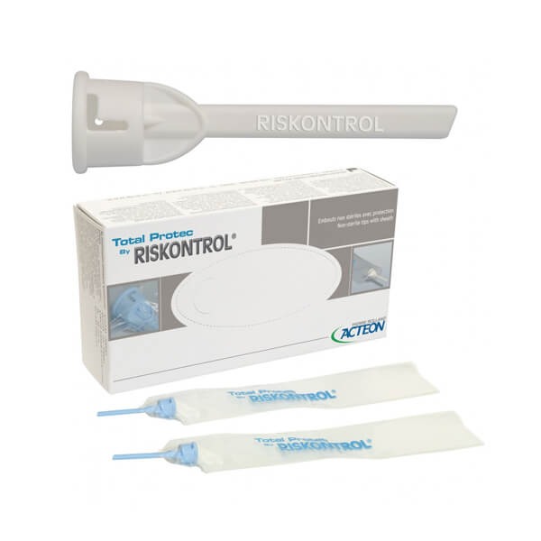 Riskontrol: Total Protect White Tips (100 units) - 100 pieces Img: 202404131