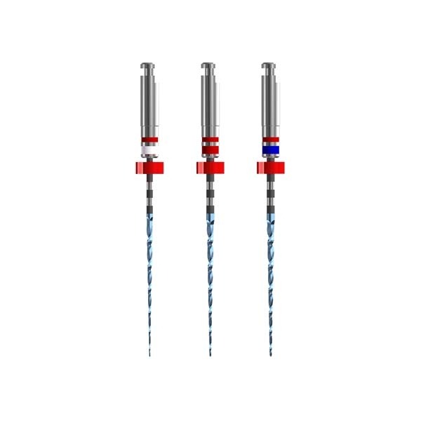 Race Evo: Assortment of Sterile NiTi 4% Files 21 mm (3 pcs) - 21 RE1+RE2+RE3 Img: 202304081