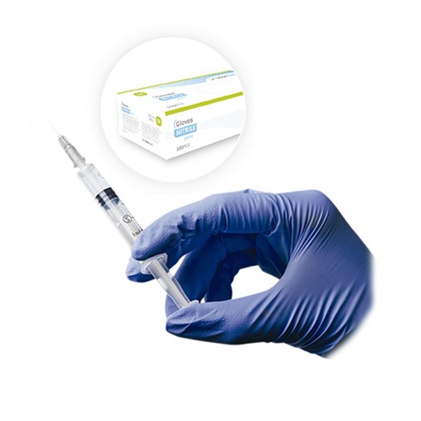 Blue violet Nitrile Gloves(100pcs.) - L Img: 202304151