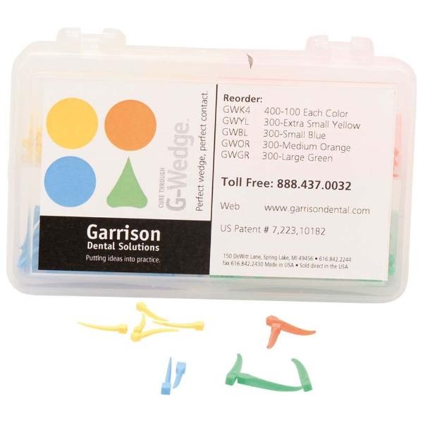 G-Wedge: Interproximal wedge replacements (100 units) - Assortment Img: 202408171